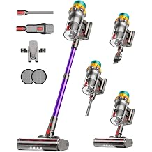 Cordless Vacuum Cleaner, 55KPA 70Mins XL Dust Cup Vacuum Cleaners for Home, Stick Vacuum with Anti-Tangle Brush,LED Display,Self-Standing, Vacuum Cordless for Hardwood Floor, Carpet, Pet Hair