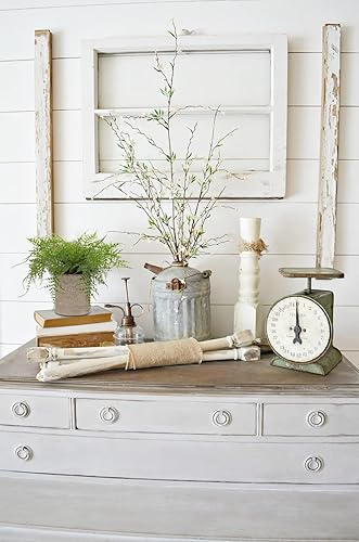 Miniatura 6 de Briful Pequeñas plantas falsas en maceta, decoración artificial de plástico espárragos, helechos, plantas de imitación en macetas para el hogar,