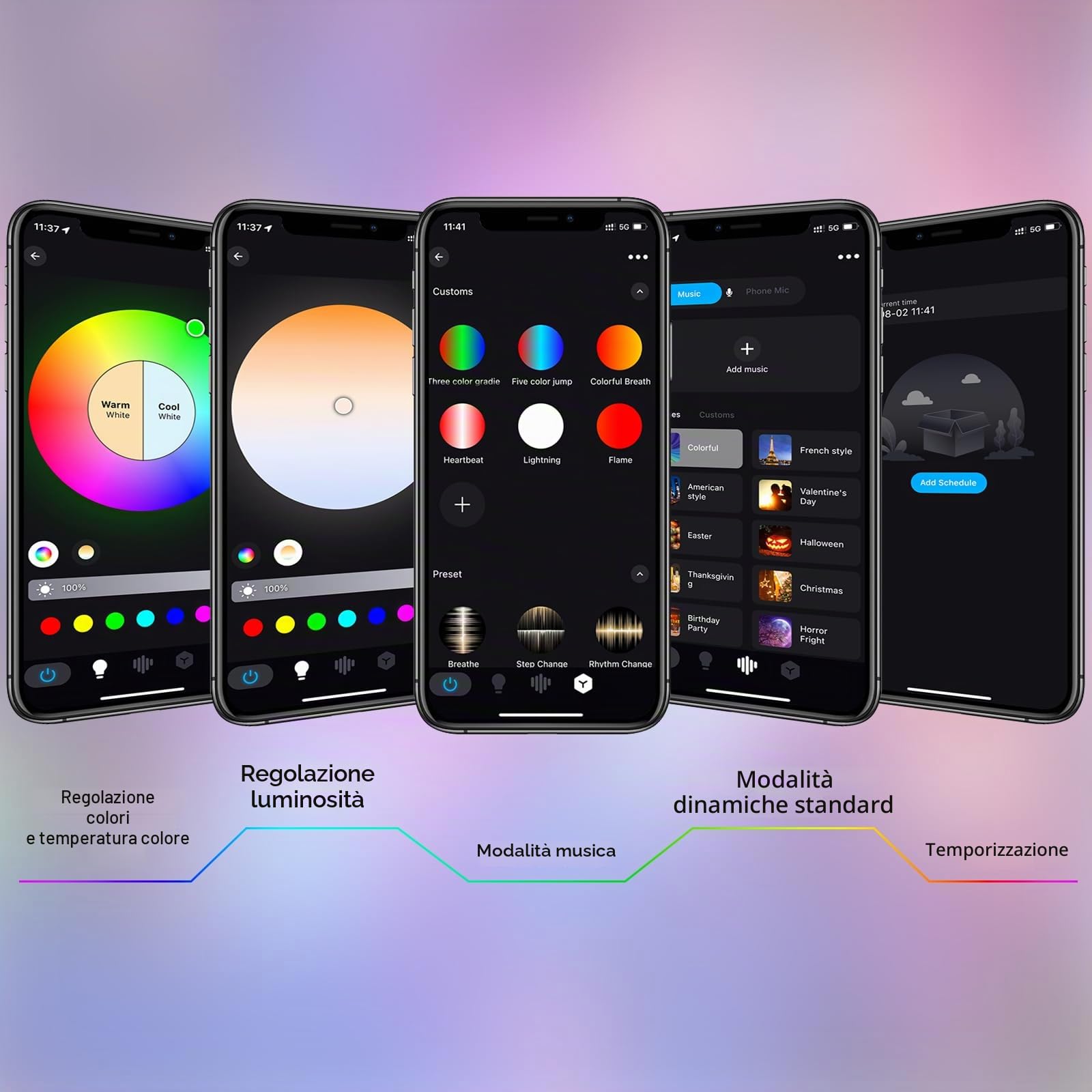Faro LED Esterno RGB, T-SUNUS 30W Proiettore LED RGB WIFI IP66 Impermeabile Faretto LED RGB Esterno Controllo APP Bluetooth per Giardino Cortile Halloween Party 2 Pezzi