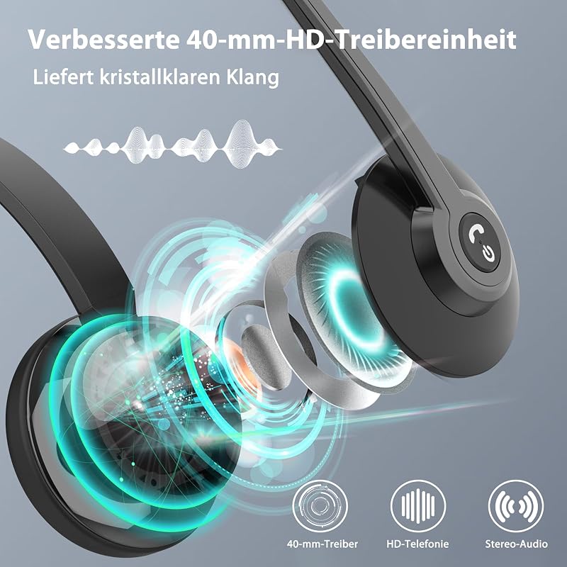 Earbay Bluetooth Headset Mikrofonnal, USB Adapterrel és Töltőállomással