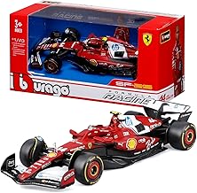 BBURAGO - Ferrari SF-25 F1 2025#44 Hamilton, 1:43 scale diecast car, Detailed replica of the Ferrari Formula 1 car, Official Ferrari License, Recommended Age 3+ years