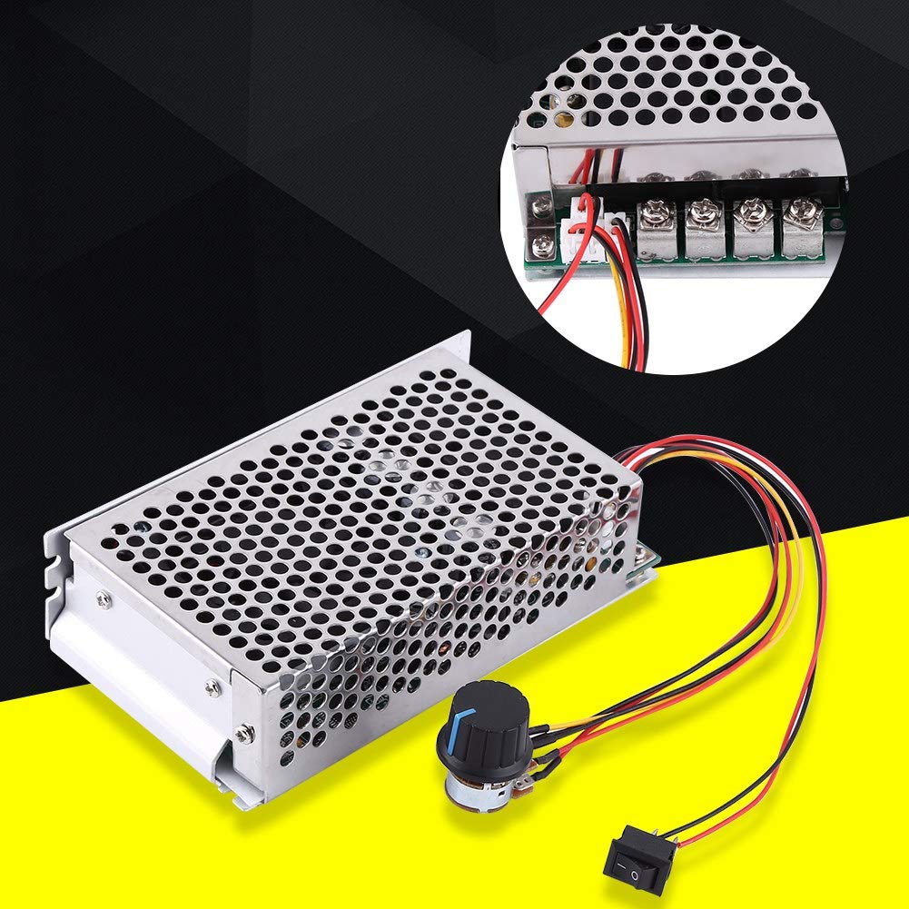 Regulator prędkości silnika DC10-50 V 100 A 3000 W PWM przełącznik sterujący regulator prędkości obrotowej dla wentylatora chłodzącego DC silnik dmuchawy wydechowej