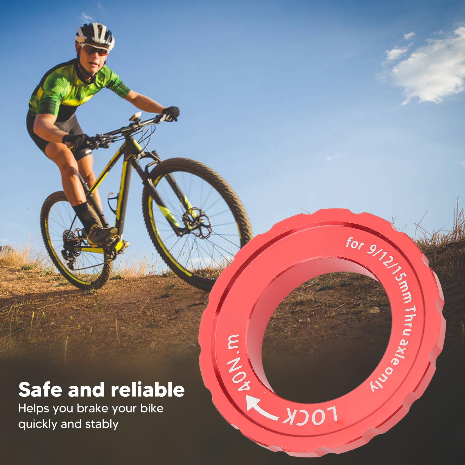 Amazon.co.jp: センターロックローターロックリング、ユニバーサル