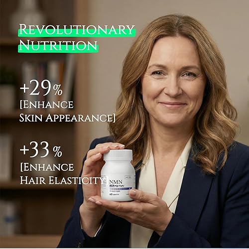 Miniatura 4 de Suplemento NMN 500mg Ultra Pure 99.8%  Forma estabilizada  Apoya la producción de NAD+, salud celular y envejecimiento saludable  60 cápsulas