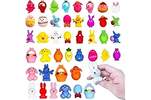 48PCS Easter Mochi Squishies: Unforgettable Easter Prizes for Teens