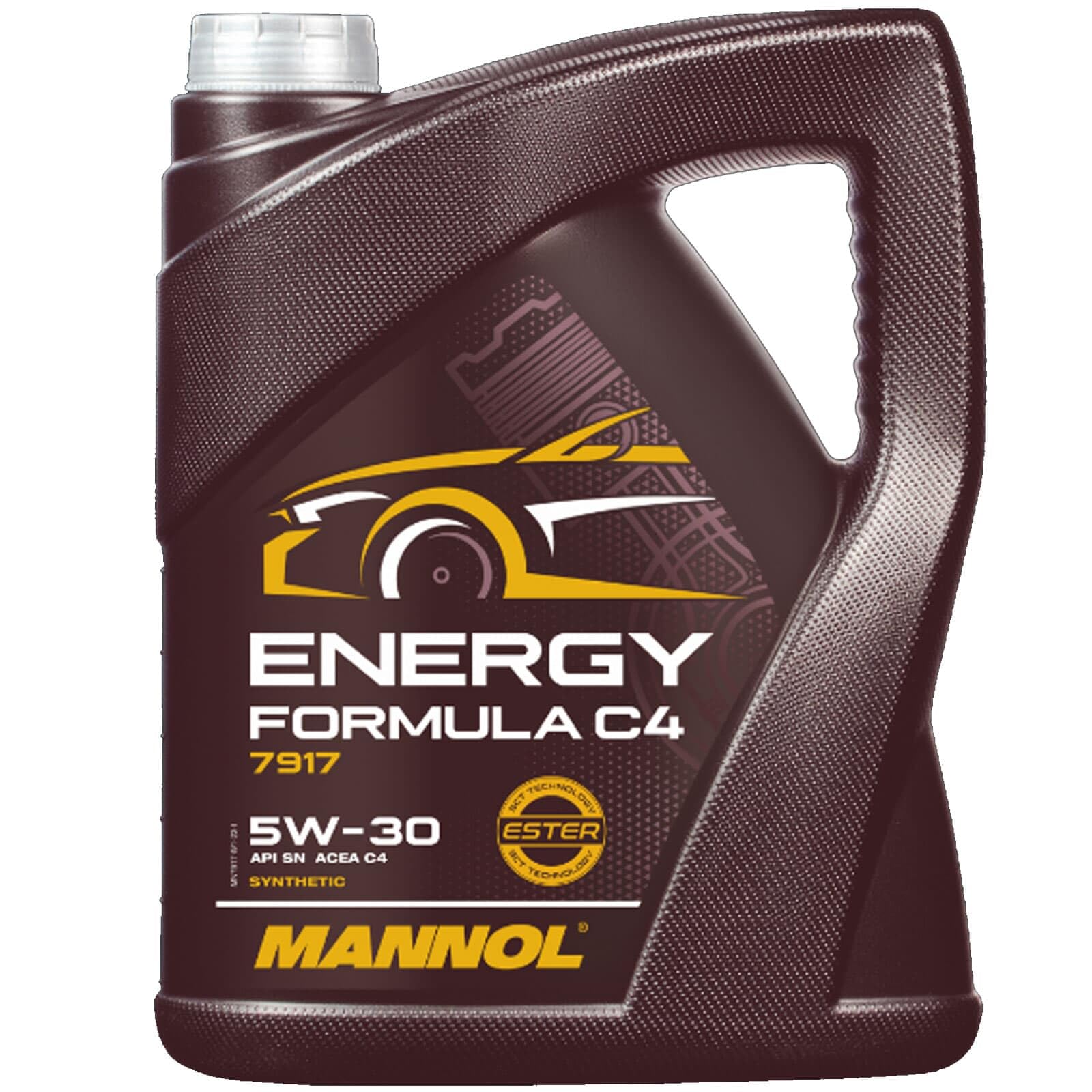 SCT Mannol 2x Motoröl (5 L) | 226.51/229.31/229.51 Rn 0720 Cng/lpg , Mannol 7917 Energy Formula C4 5W-30