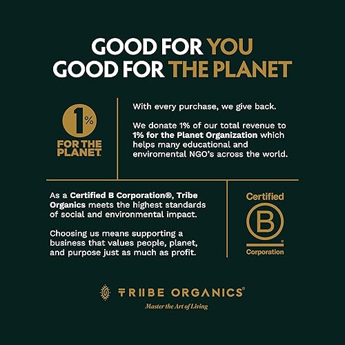 Miniatura 8 de TRIBE ORGANICS KSM-66 Polvo de extracto de raíz de ashwagandha hierba ayurvédica para apoyar el estado de ánimo  Aumenta la energía  Fuerza -