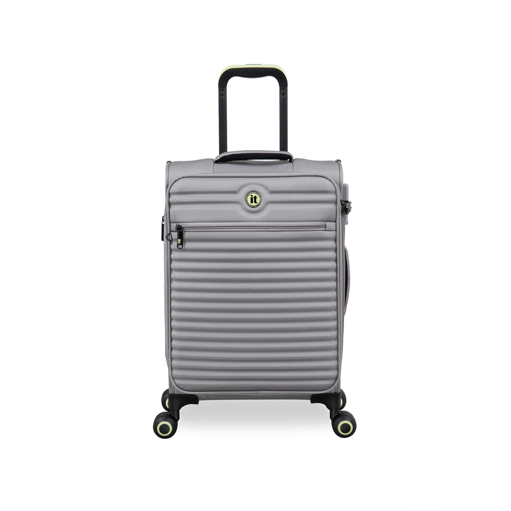 Circulator Soft Luggage Elephant Skin with TSA Lock 8 Wheel Trolley Bag-image-20