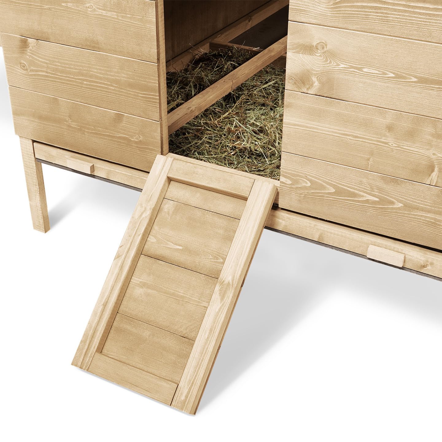 IDMarket - Poulailler Chalet XXL pour Poules avec pondoir en Bois