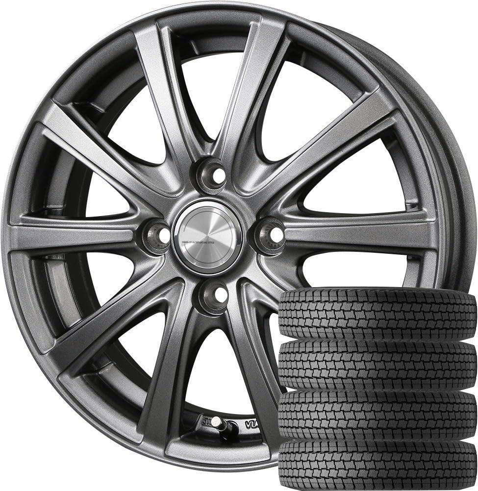 ★スタッドレスセット 145/80R12 80/78N 4穴 アイスナビカーゴ★ アイスナビ CARGO 送料無料 2025年製 145/80R12 80/78N LT 145R12 6PR