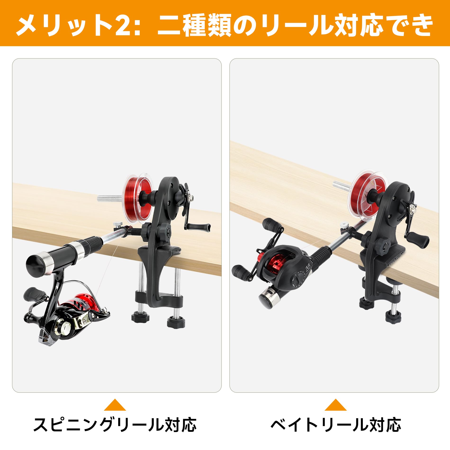 Amazon | SANLIKE サンライク リサイクラー リール糸巻き機 ライン巻き