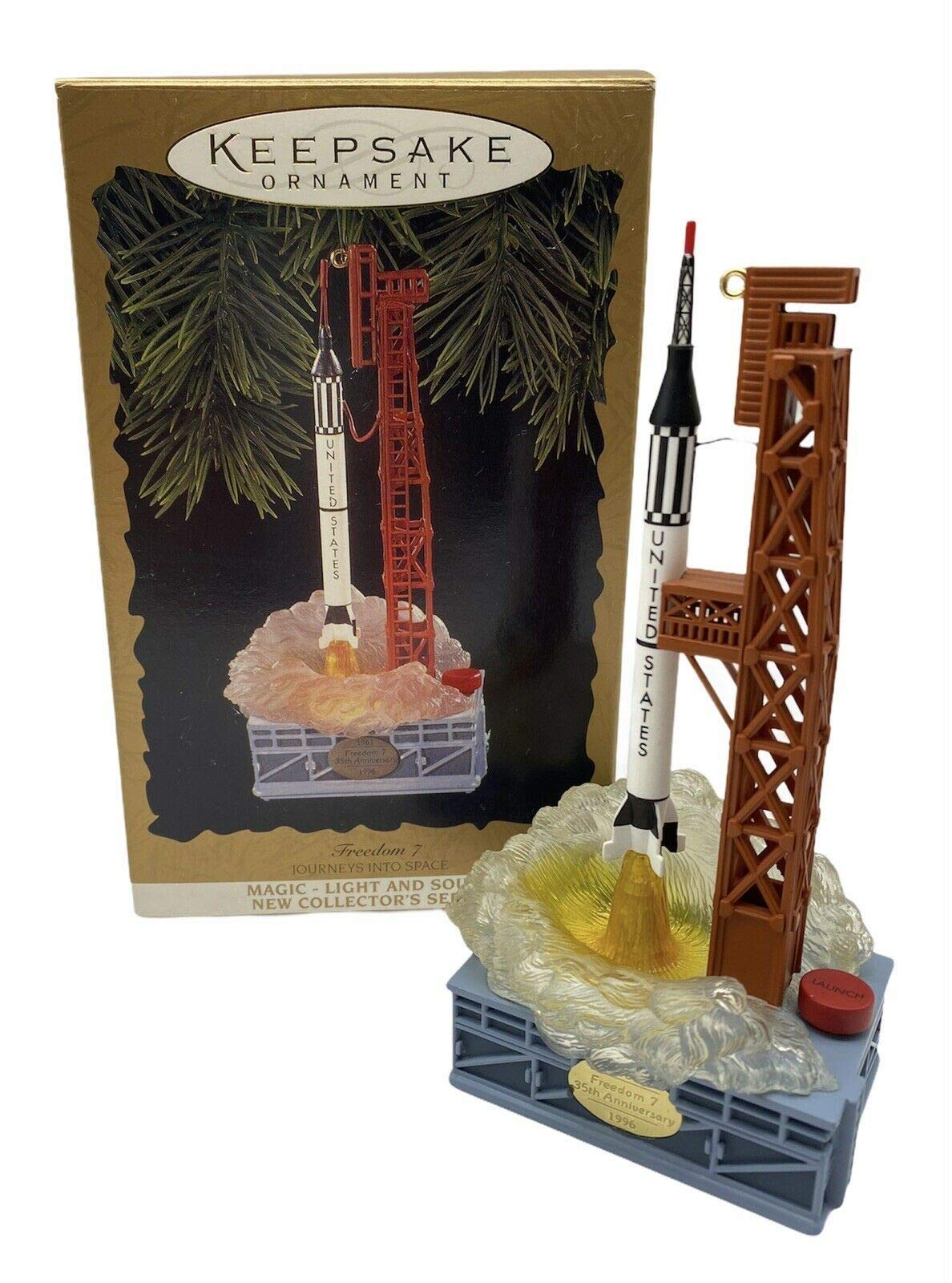 Amazon.com: Freedom 7 Hallmark Keepsake Ornament 1st Edition (1996