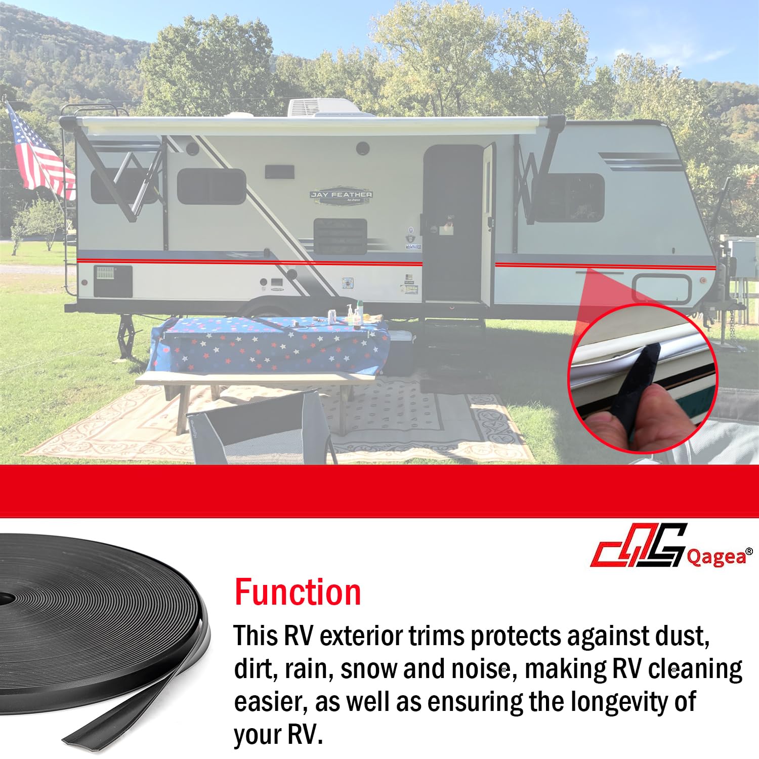 Rv Headliner Inserts 1 Inch RV Trim Molding Insert Black - 56 Feet RV ...