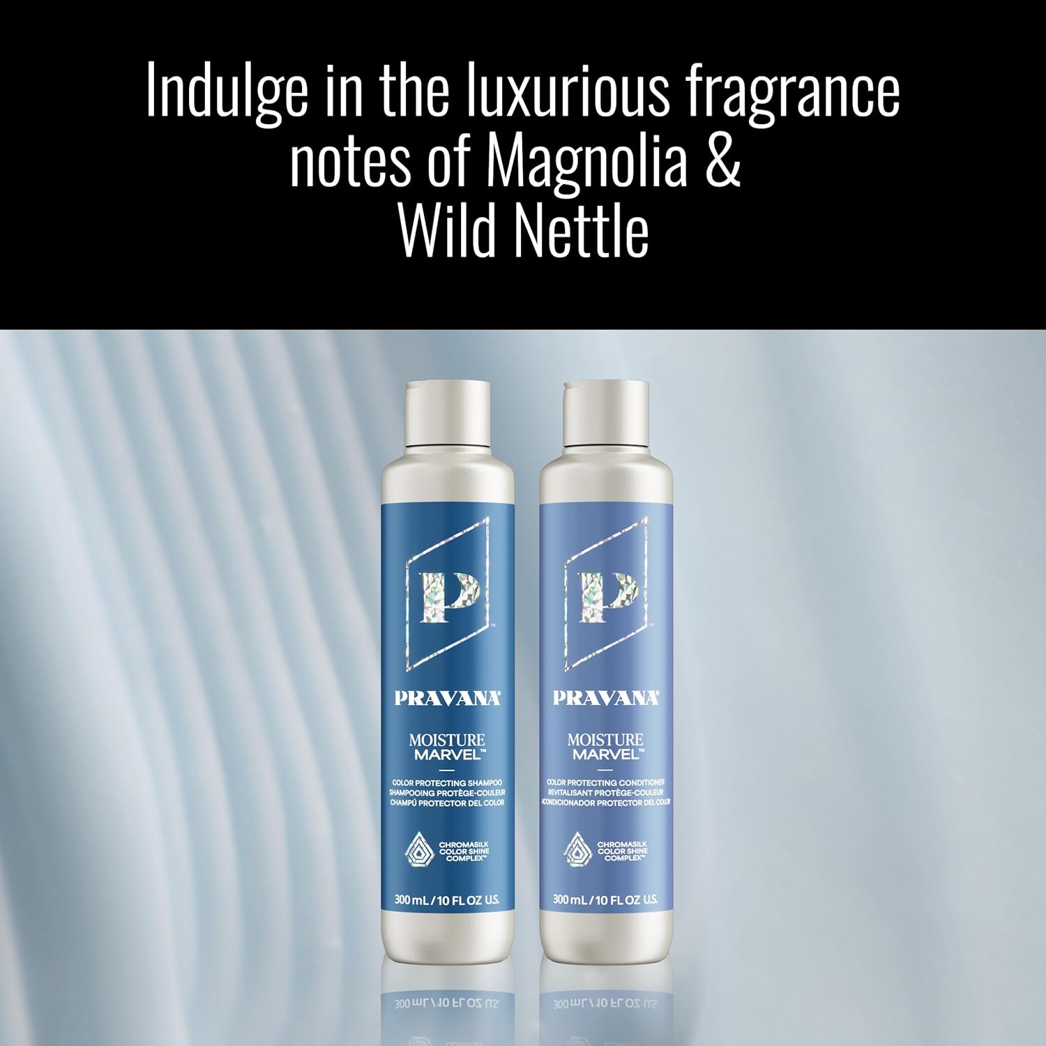 Pravana Moisture Marvel Shampoo | Nourishes, Hydrates, Moisturizes | For Dry, Color Treated Hair | Hyaluronic Acid Formula | Chromasilk Enhances Shine & Protection | Vegan Cruelty-Free | Paraben Free - Image 7