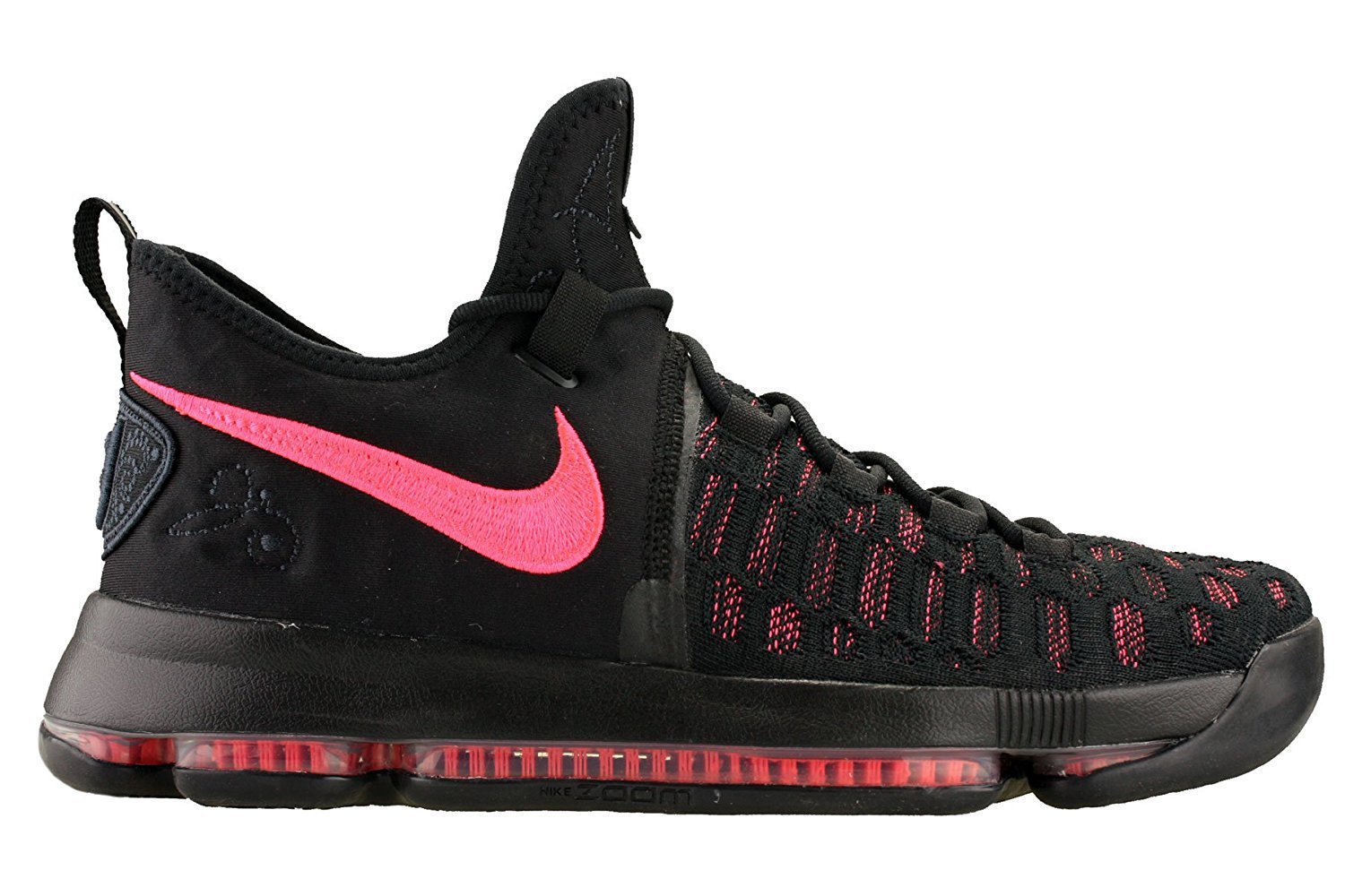 Nikezoom Kd Mens Basketball Shoes Black Hot Punch Desertcart - Main Image
