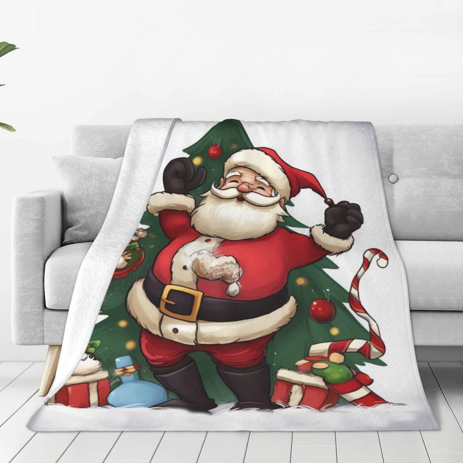 Couverture en flanelle micropolaire chaude et légère pour lit et canapé