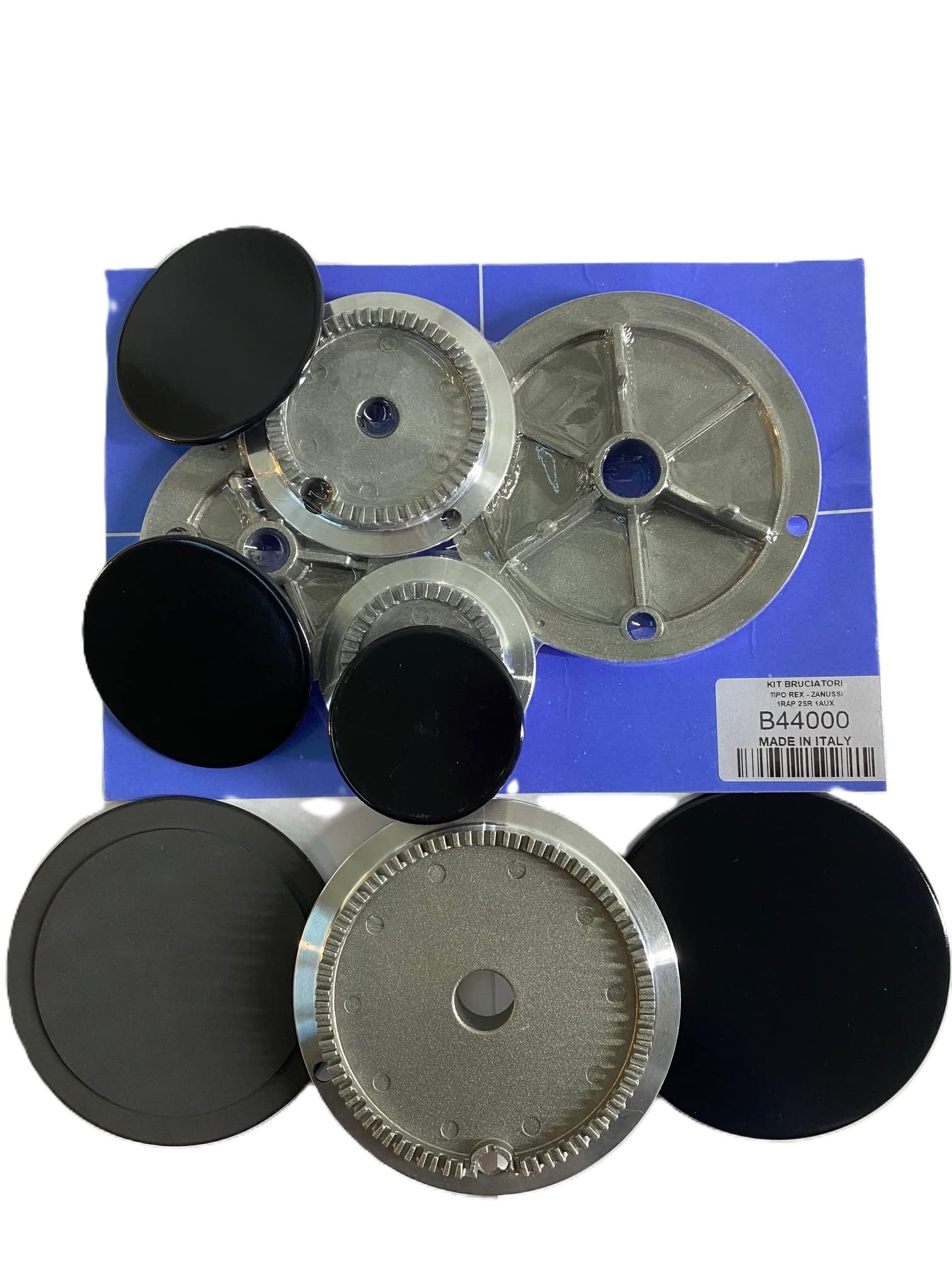 REX ELECTROLUX SERIE BRUCIATORI CUCINA PIANO COTTURA 5 FUOCHI SPARTIFIAMMA