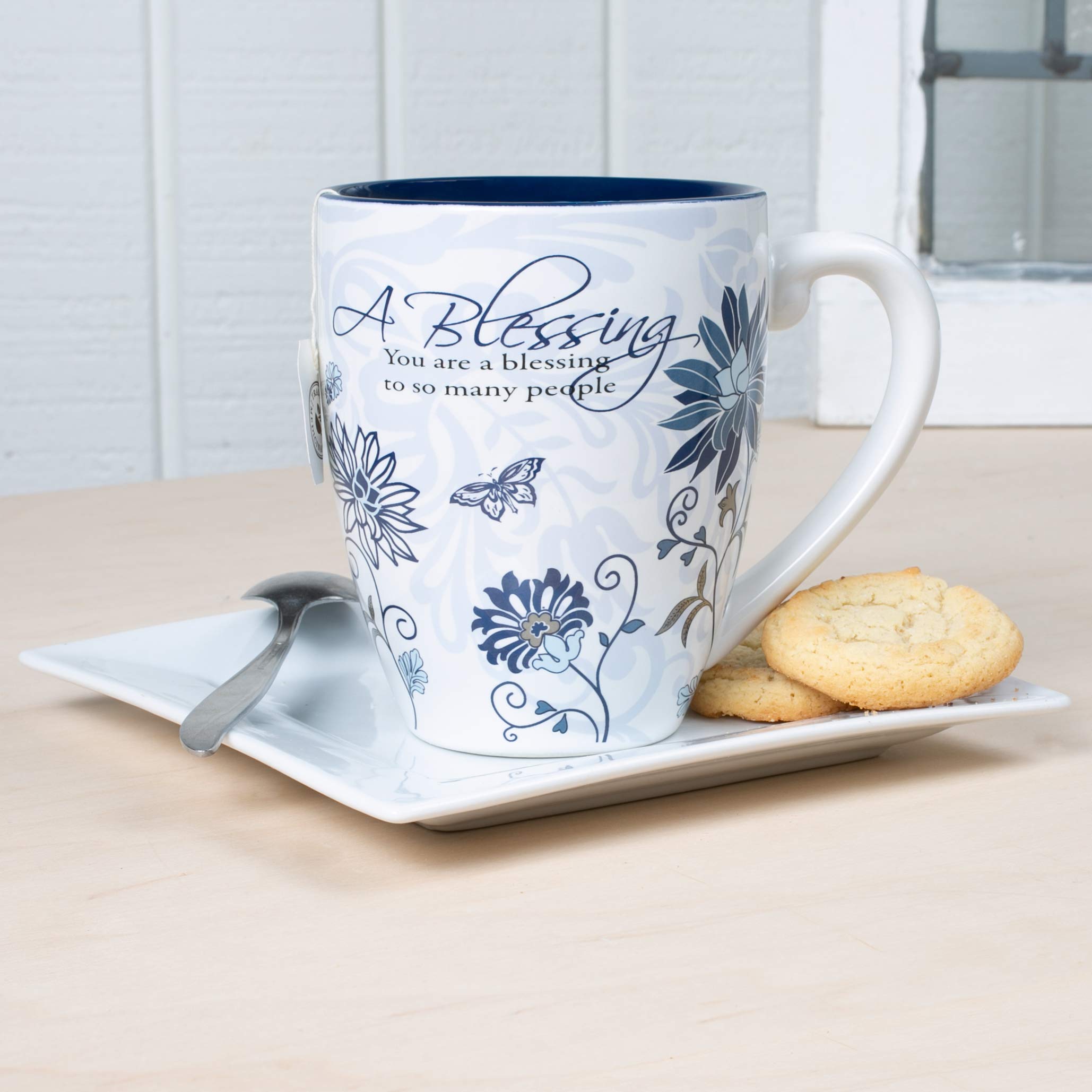 Tazza Ispiratrice Pavilion Gift 'Serenity' 567g: La Preghiera Della Serenità In Ceramica