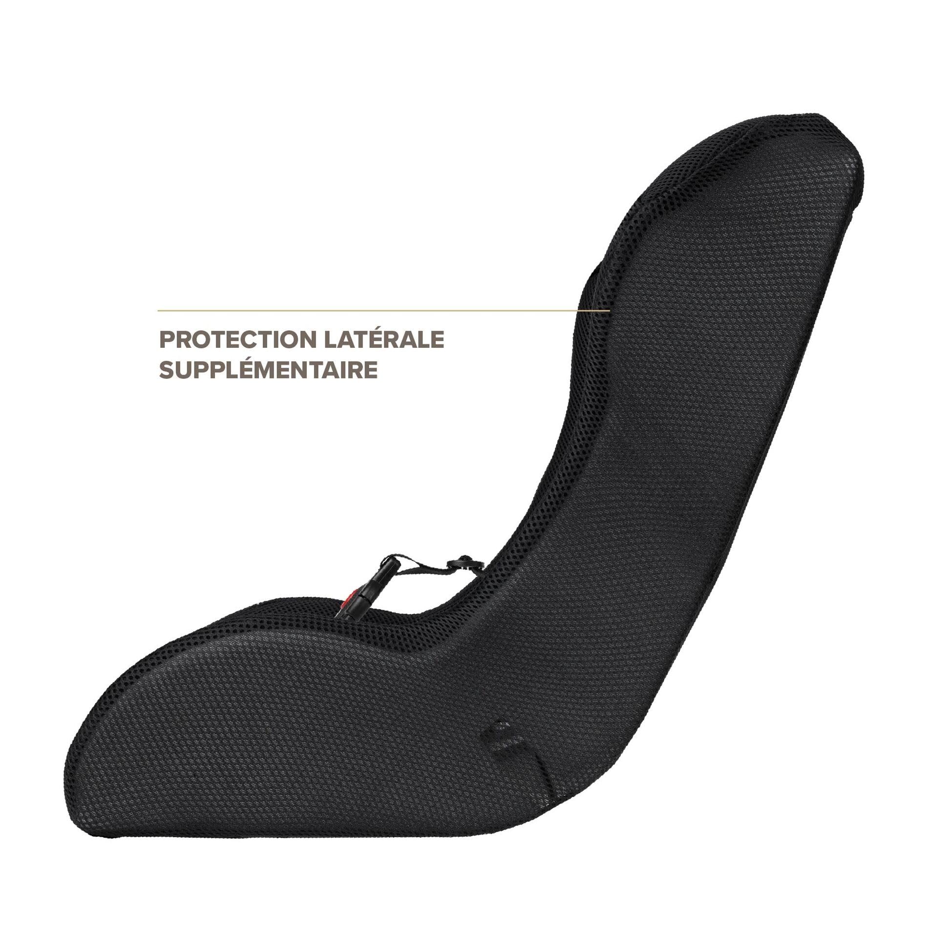 POLISPORT 8015000022 – Mini Pelican Polaire Réducteur de Siège Bébé avec Harnais 3 Points pour Remorque, Poussette et Vélo Cargo – Chaud, Sûr et Compatible pour Enfants de 7 à 18 Mois, Blanc