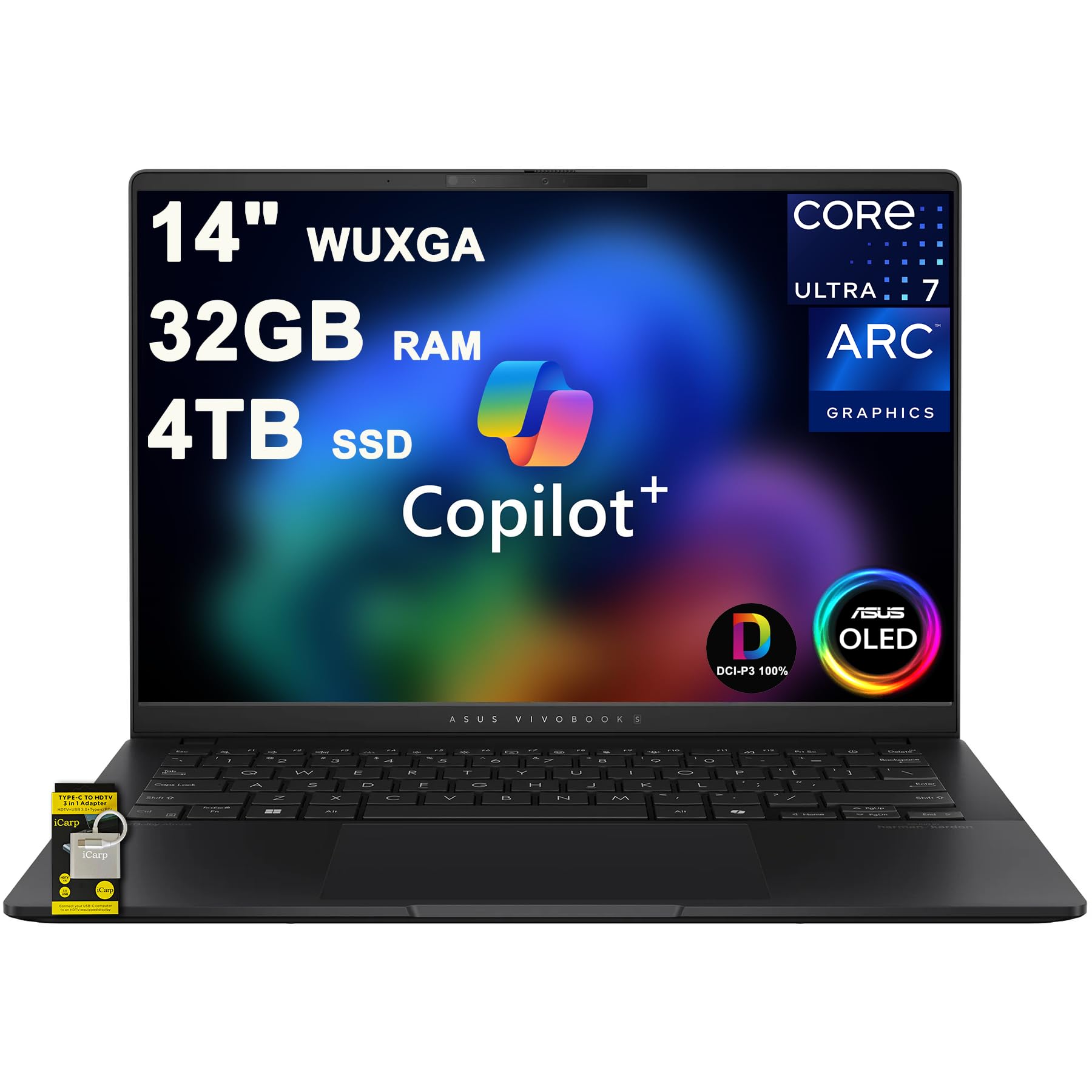 Amazon.com: ASUS Vivobook S 14 Lightweight Laptop AI-Powered