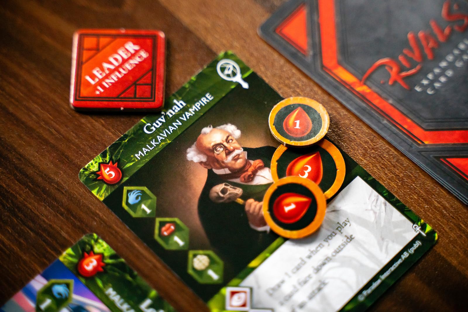 VAMPIRE THE MASQUERADE RIVALS EXPANDABLE CARD GAME (C: 0-1-2