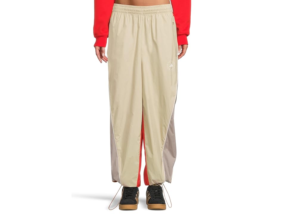 adidas by Stella McCartney Track Pants JI5135 Women's Casual Pants Desert Sand-Smc/Active Red : SM