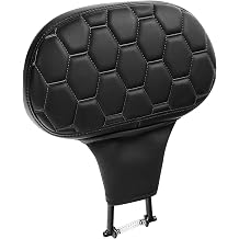 C.C. RIDER Driver Backrest Pad Kit for Harley Davidson Touring 2009-2023
