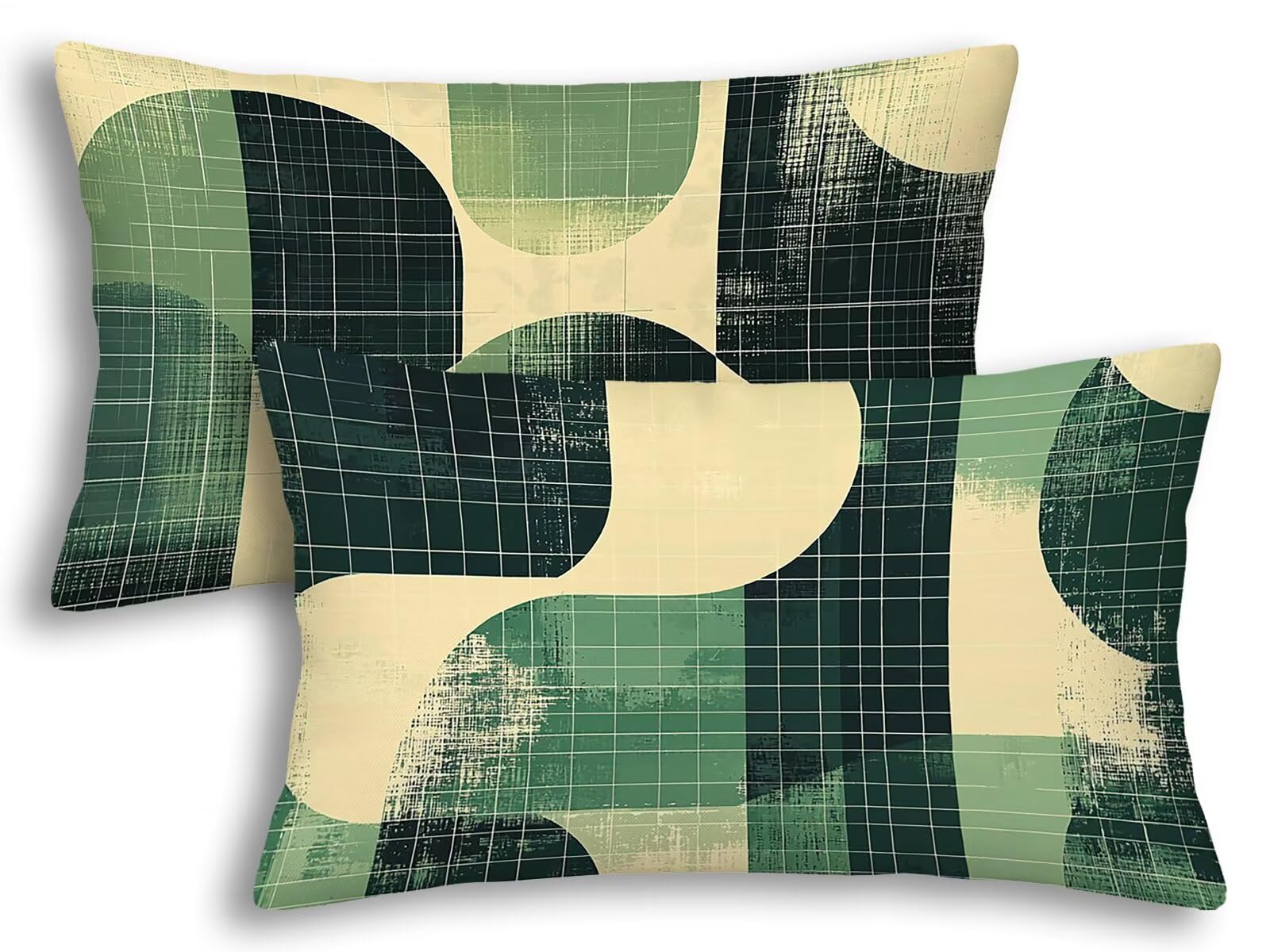 Fundas cojines para sofa y dormitorio decoracion hogar verde juego de 2 fundas de terciopelo