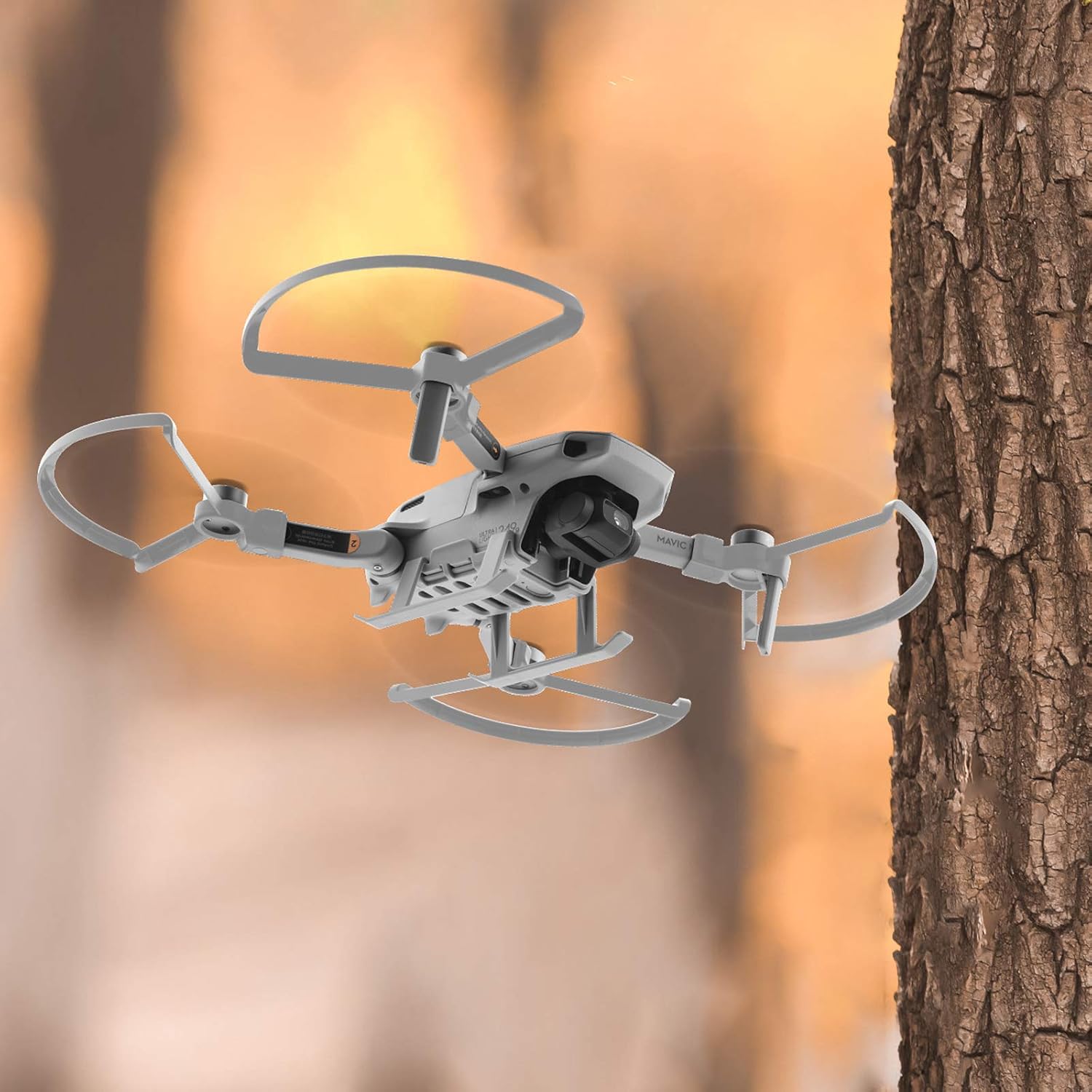 Propeller Guard & Landing Gear & Propeller Holder Compatible with DJI Mavic Mini, Mini 2 and Mini SE Drone Accessories