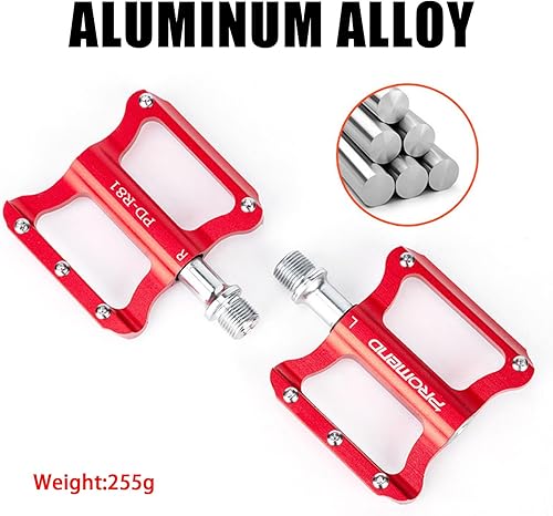 Miniatura 3 de Pedales de bicicleta de carreteraMTB Pedales de bicicleta de aleación de aluminio CNC Pedales de bicicleta 3 rodamientos sellados Cojinete sellado