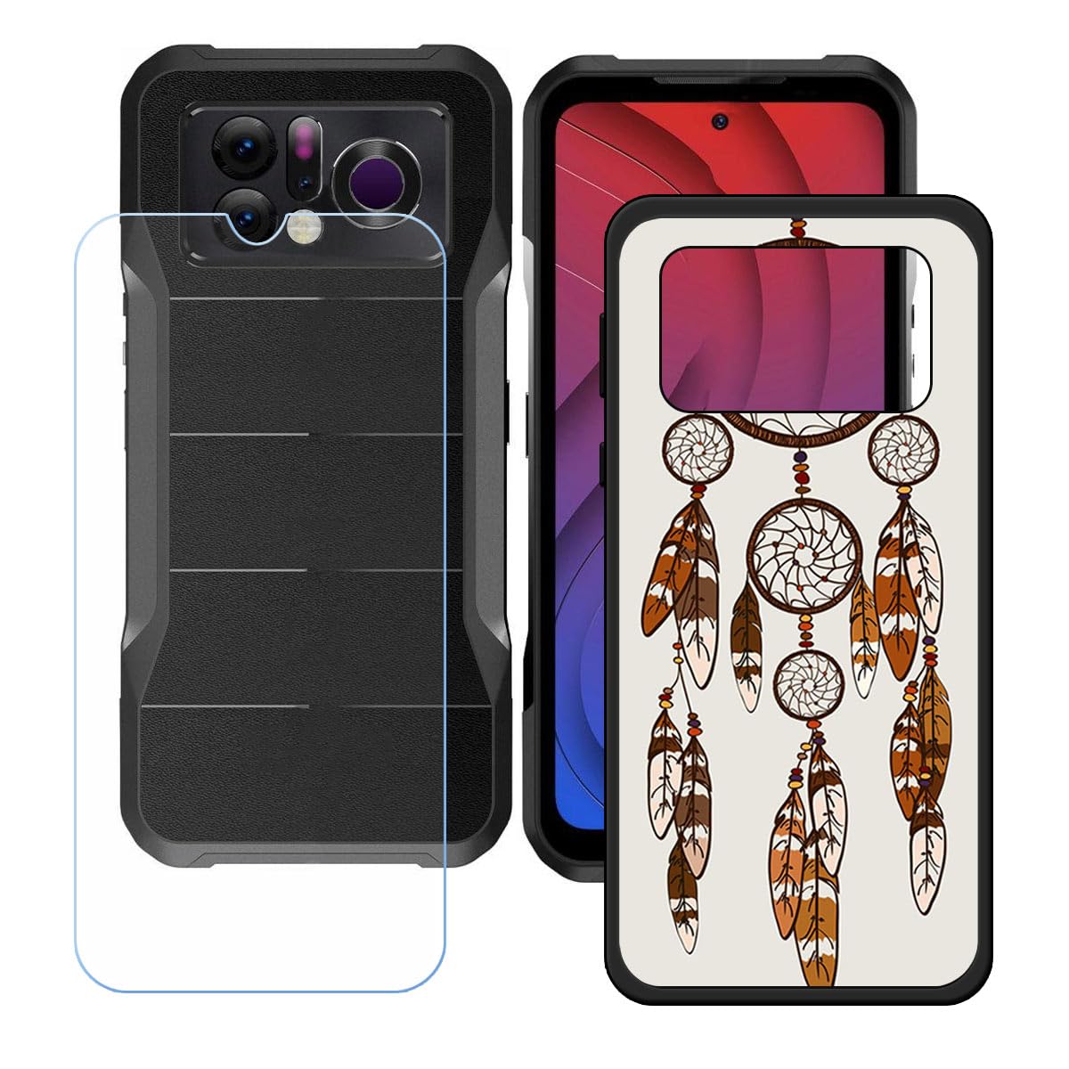 Custodia In TPU Silicone Per Doogee V20 Pro Ultra 6.43'' - Cover Protettiva Skin, Leggera E Anti Graffio