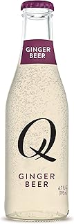 Q Mixers Premium Ginger Beer: Real Ingredients & Less Sweet, 6.7 Fl oz e...