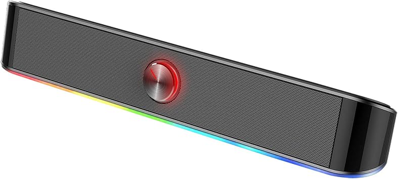 Redragon Oyun ses barı GS560 Adiemus, RGB, kompakt boyut, mükemmel ses, RED-GS560, siyah