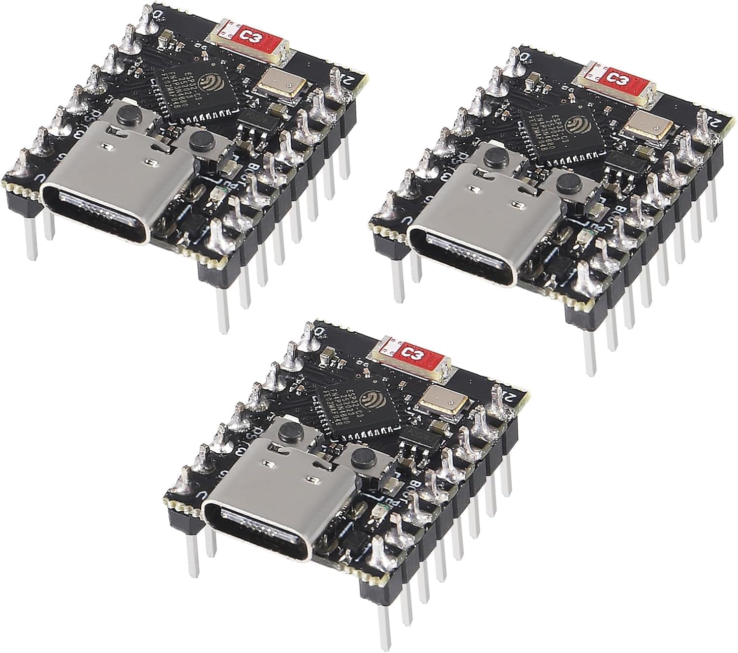 Binghe ESP32-C3 OLED – 3 Schede Di Sviluppo Con Display 0.42", WiFi E Bluetooth, USB-C Per IoT