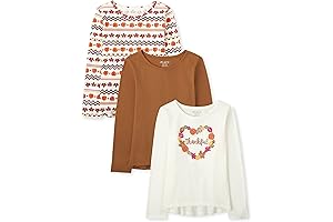 Girls' Long Sleeve High Low T-Shirt