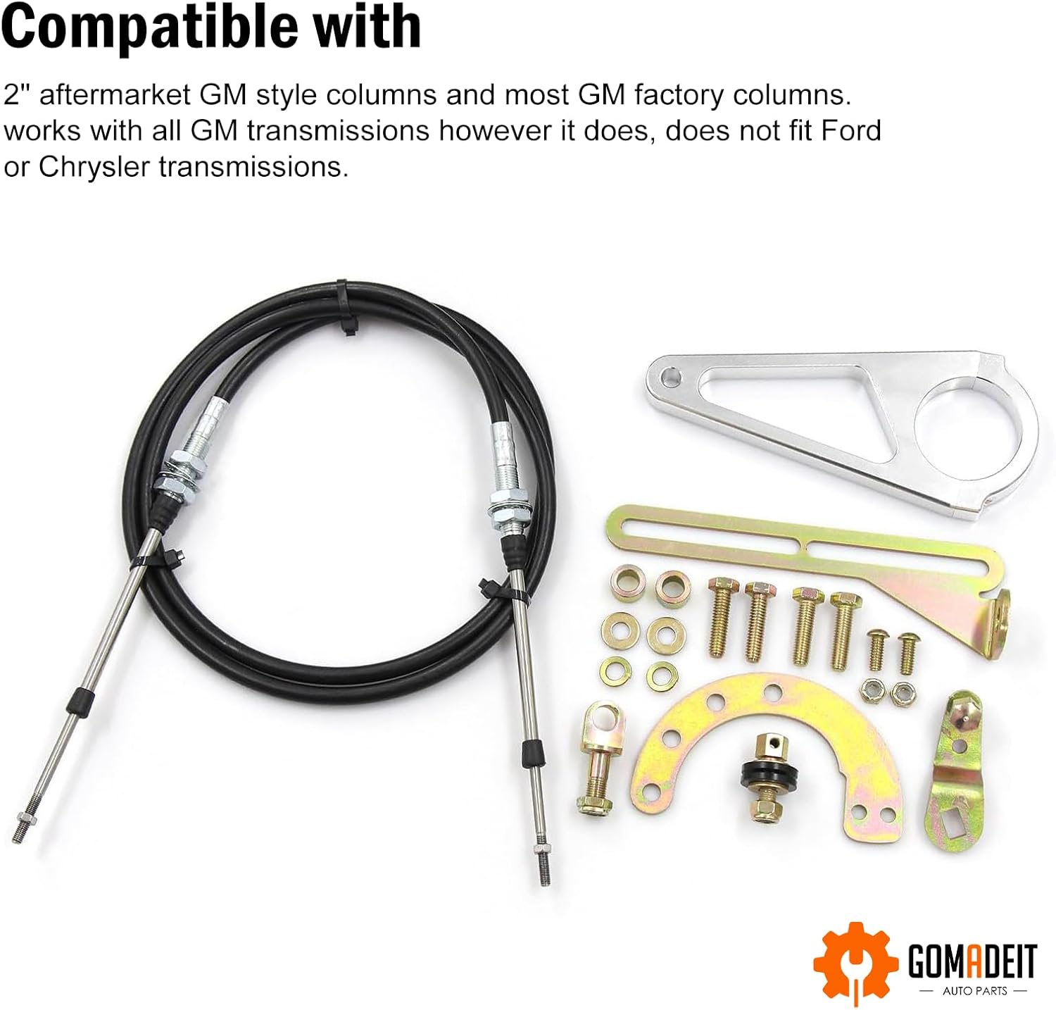 ACA-1804 Column Cable Shift Linkage Kit Compatible with GM