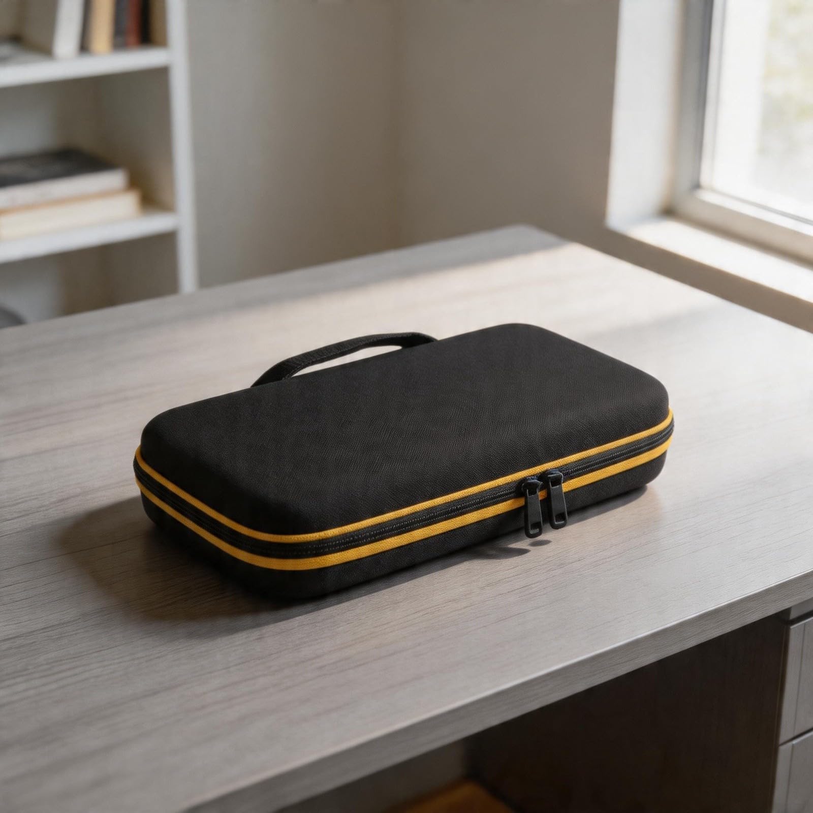 Etui podróżne do gramofonu AT-SB727 z napędem pasowym - wytrzymała twarda obudowa EVA z wygodnym uchwytem i miejscem na kable 33 x 15 x 10 cm