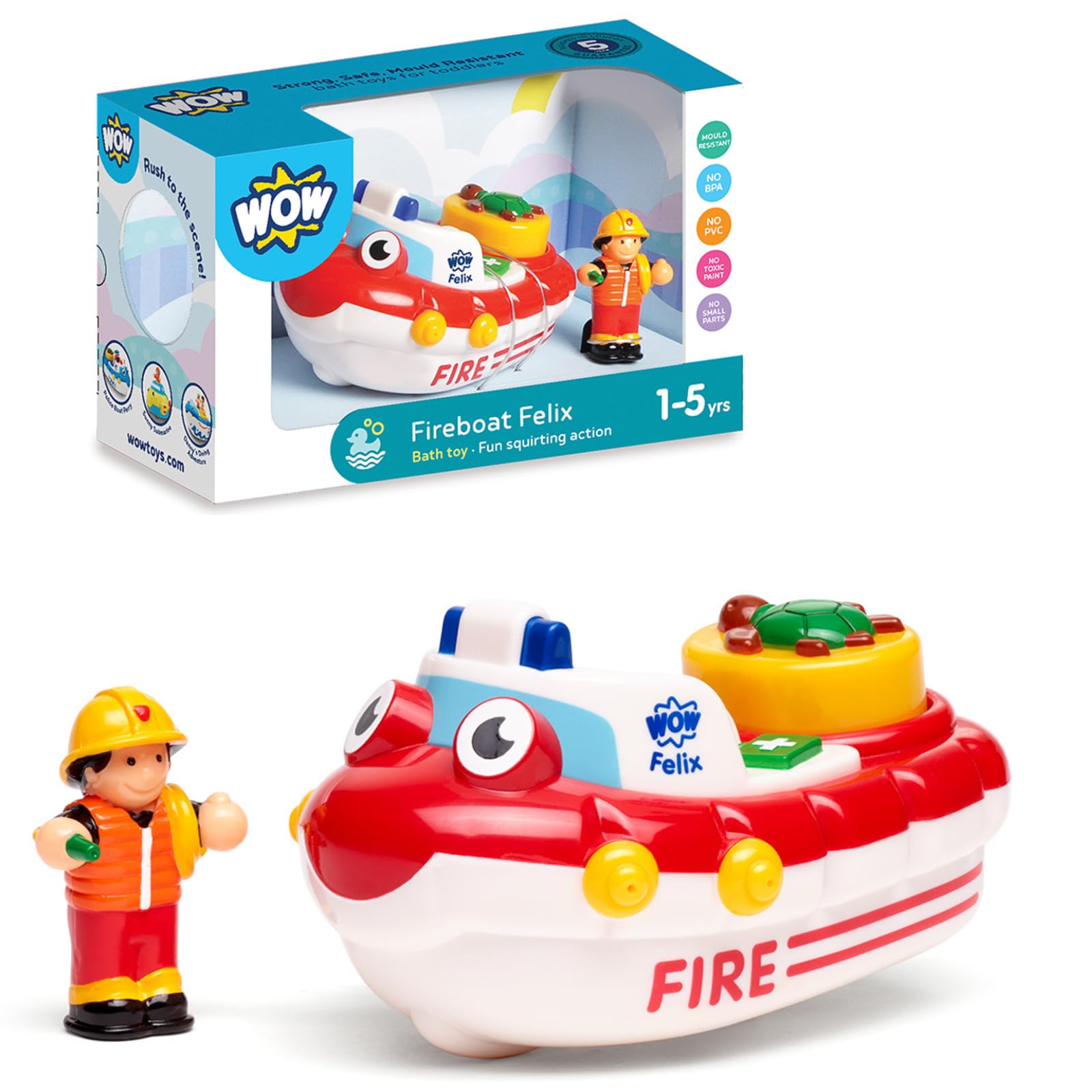 Wow Toys Fireboat Felix