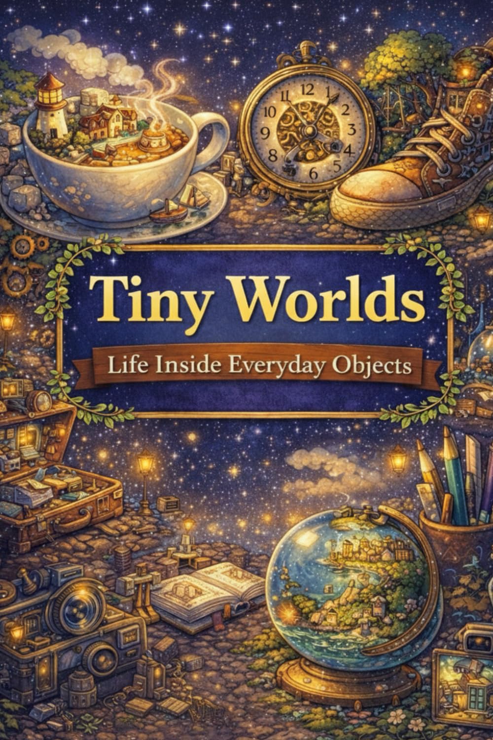 Tiny Worlds: Life Inside Everyday Objects (Nature, Science & Meditation: Explore & Relax)