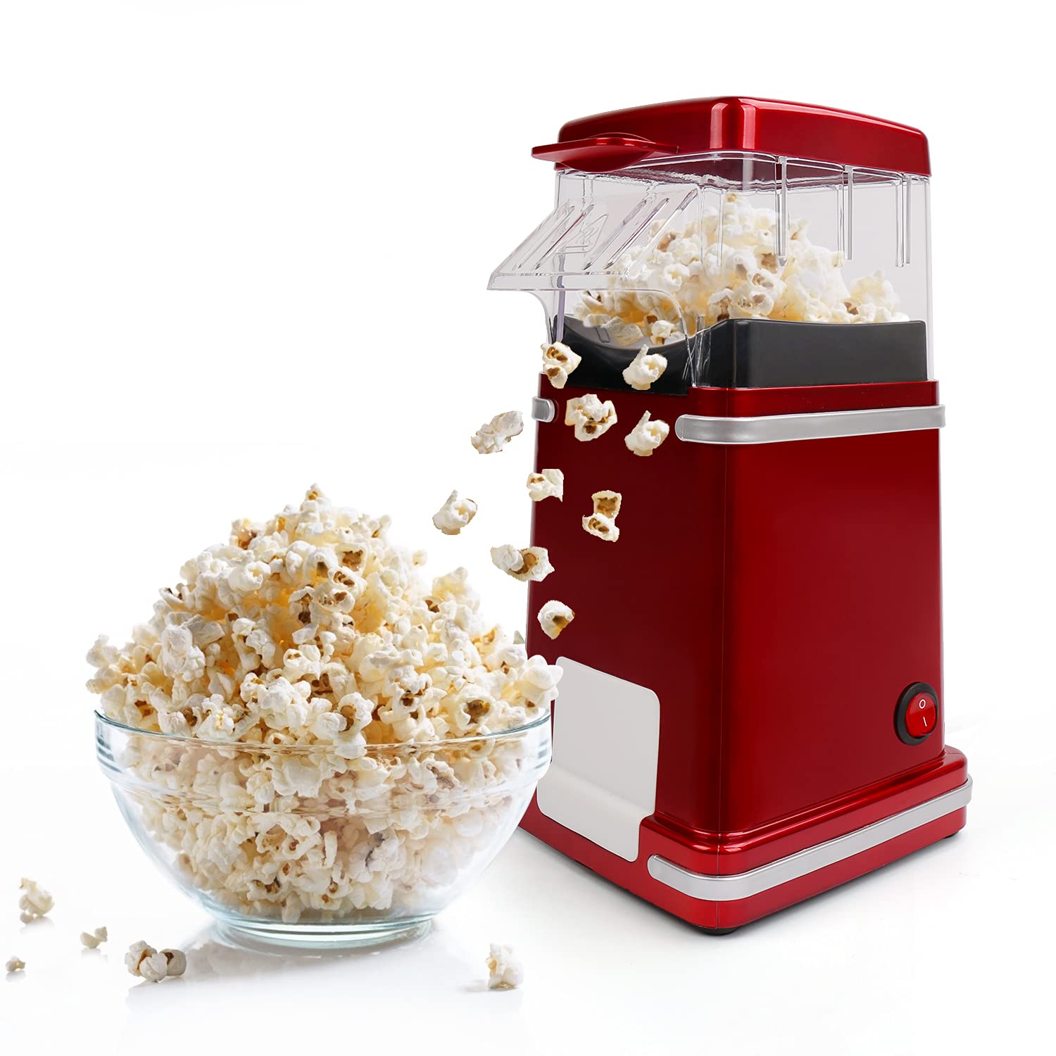 Buy ShineMe Air Popper Popcorn Maker,Oil Free Home Made Popcorn Machine