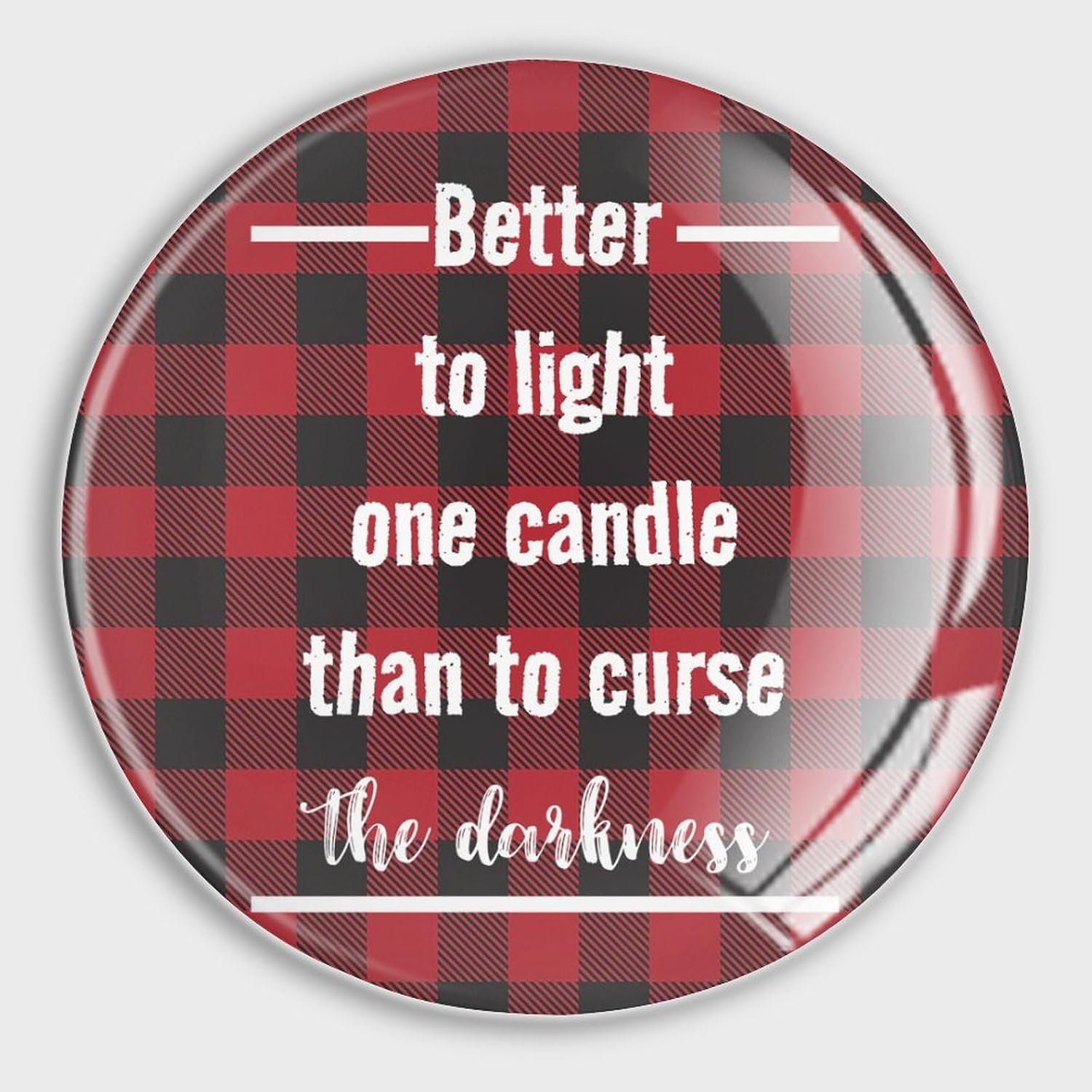 Better to Light One Candle Refrigerator Magnets Magnetic Whiteboard for Fridge Glass Fridge Magnet Decor for Whiteboard Crafts Fridge Office Classroom, 2 PCS, Style-1, s46n7j309zld