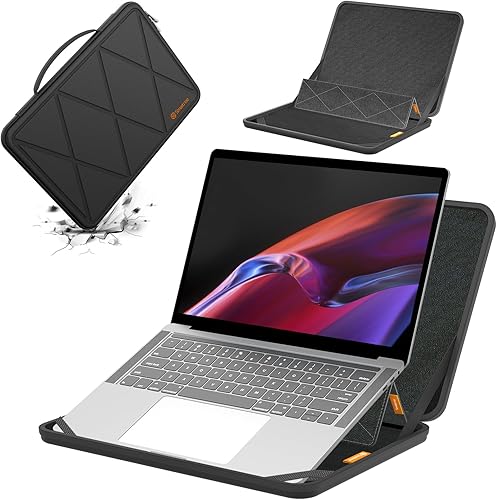 Miniatura 25 de Smatree MS35 Funda protectora dura EVA con soporte Compatible con HP Elite x360 830 de 13.3 pulgadas, para HP Envy X360 13, para EliteBook 830/835