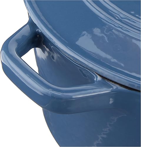 Miniatura 4 de Cuisinart Cazuela de 3 cuartos de galón, cubierta, esmaltada azul provencial