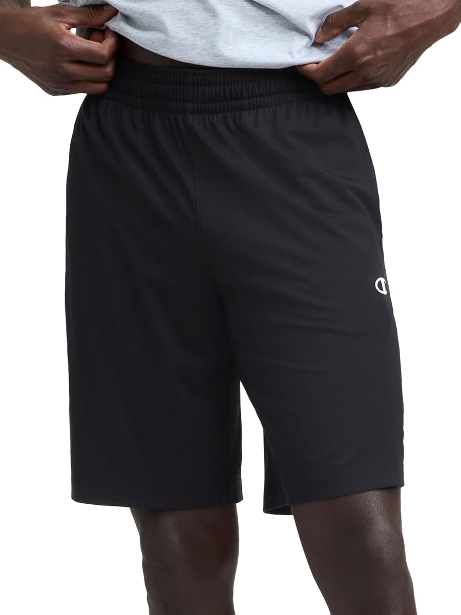 Champion Men's 10" Sport Knit Shorts, Slim Fit, Lightweight