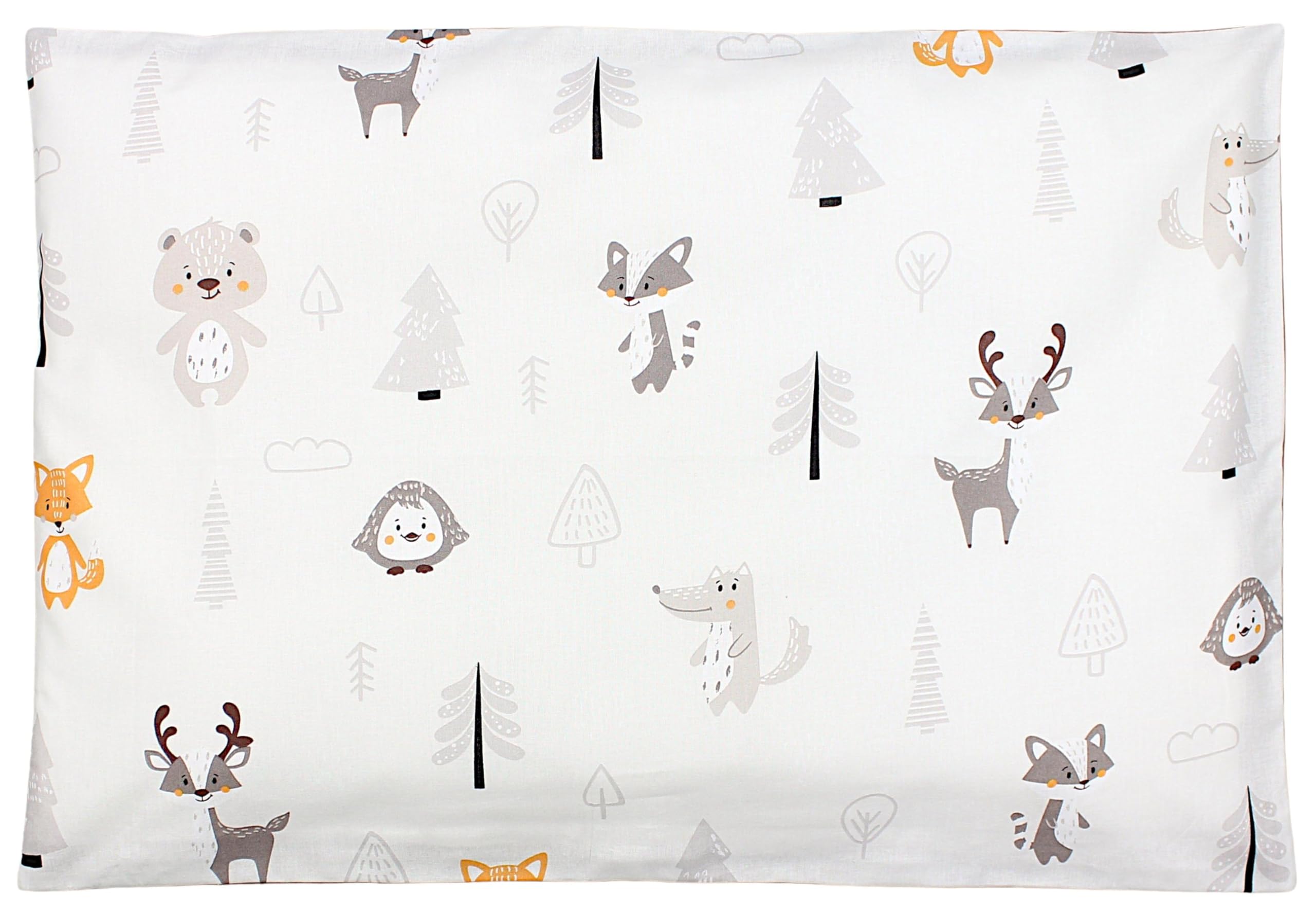 TupTam Funda para Cojin con Diseño Decorativo para Niños, Oso Dino Verde Gris, 40 x 80 cm — view 6
