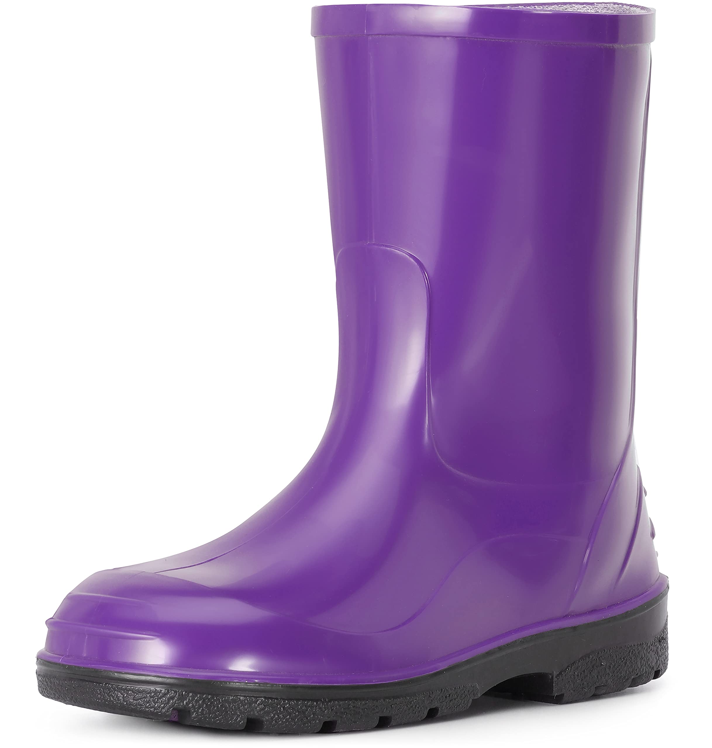 Ladeheid Gummistiefel Kinder Hohe wasserdichte Regenstiefel für Jungen und Mädchen LA-939