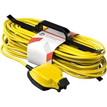 SLx Outdoor Extension Lead 10m Heavy Duty Extension Cable Single Socket Extension Lead 'H' Frame Cord Plug Thermal Cut Out for Garden lawn mower Office 13A Fused UK Plug