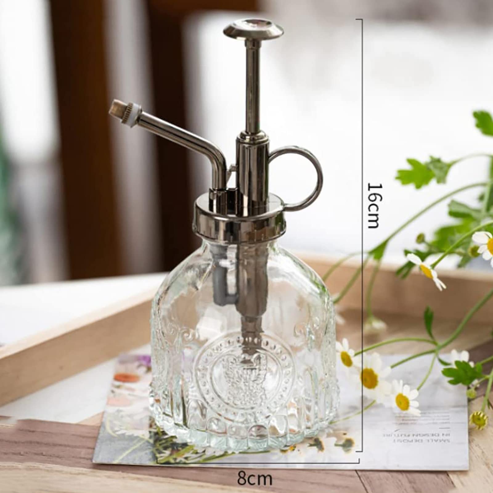 Amazon.co.jp: スプレーボトル 霧吹き スプレー 園芸 上質ガラス 200ML