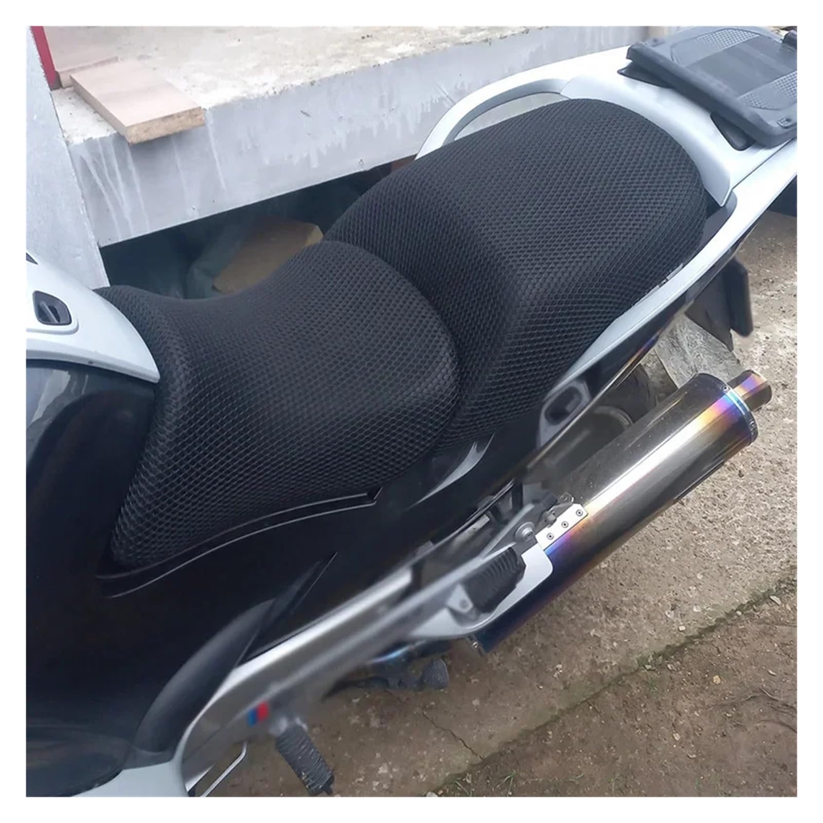 Motociclo Coprisedile Cuscino Sella Di Moto Proteggere Cuscino Per Ro&yal Enfield Per Himalayan 411 2016 2017 2018 2019 2020 2021 2022 Copertura In Tessuto Di Nylon Sella