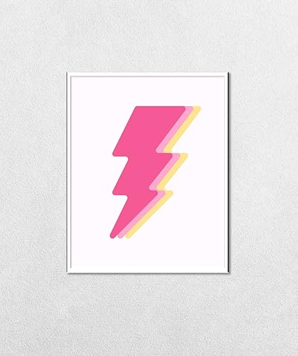 Miniatura 7 de MINI ZOZI Decoración de habitación Preppy - Pósteres rosados de 8 x 10 pulgadas, sin marco, estéticos de moda para niñas, dormitorios, decoración de